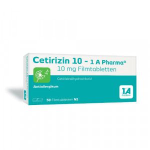 CETIRIZIN 10-1A Pharma Filmtabletten