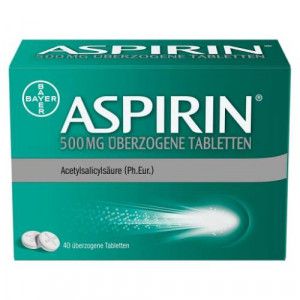 ASPIRIN 500 mg überzogene Tabletten