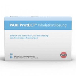 PARI ProtECT Inhalationslösung mit Ectoin Ampullen