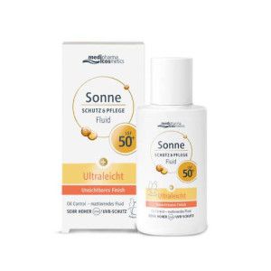 SONNE SCHUTZ & Pflege Fluid ultraleicht LSF 50+